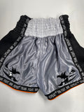 Youth Muay Thai Shorts (Gray/White)